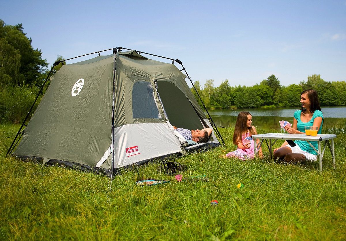 festival camping tent Live Happy Bundle:Ultimate person tent ever made! Wasserfestes Sonnensegel, 5,8 x Titanium